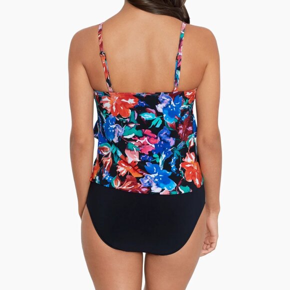 Magicsuit Rita Tankini Two Piece Swimsuit Top/Bottom Women's 8 Flower Child NWT - Picture 2 of 14